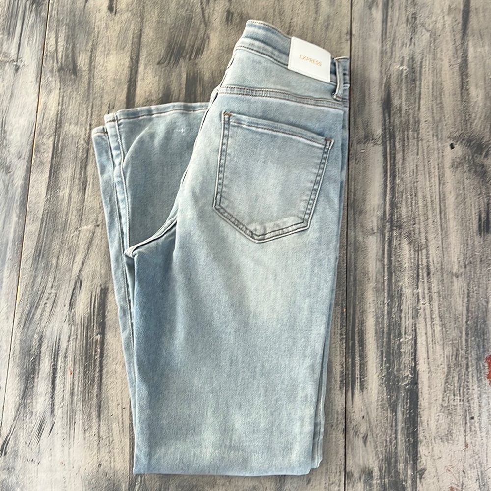 EXPRESS High Rise Flare Jeans 8P